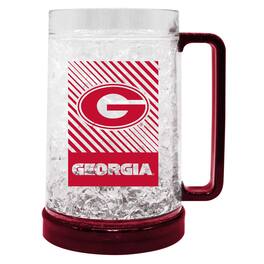 Logo Brands - Georgia Bulldogs 16oz. Wordmark Freezer Mug - Multicolor