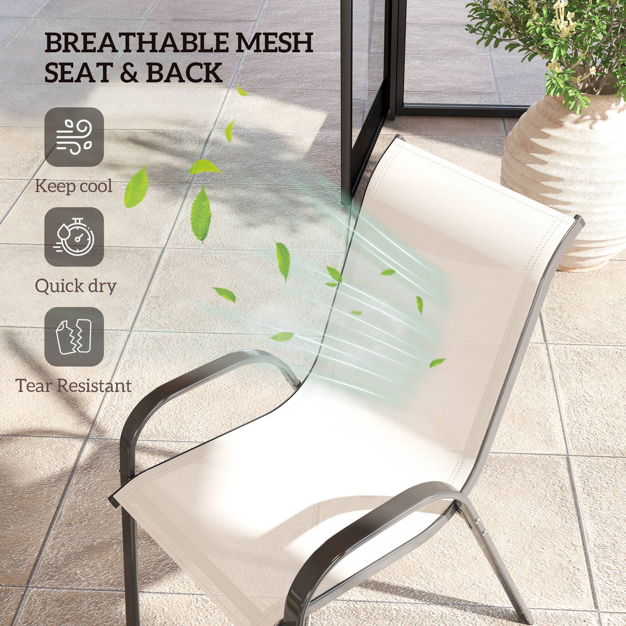 BREATHABLE MESH SEAT & BACK
Keep cool
Quick dry
Tear Resistant
