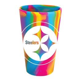 WinCraft - Pittsburgh Steelers 16oz. Fashion Silicone Pint Glass - Multicolor