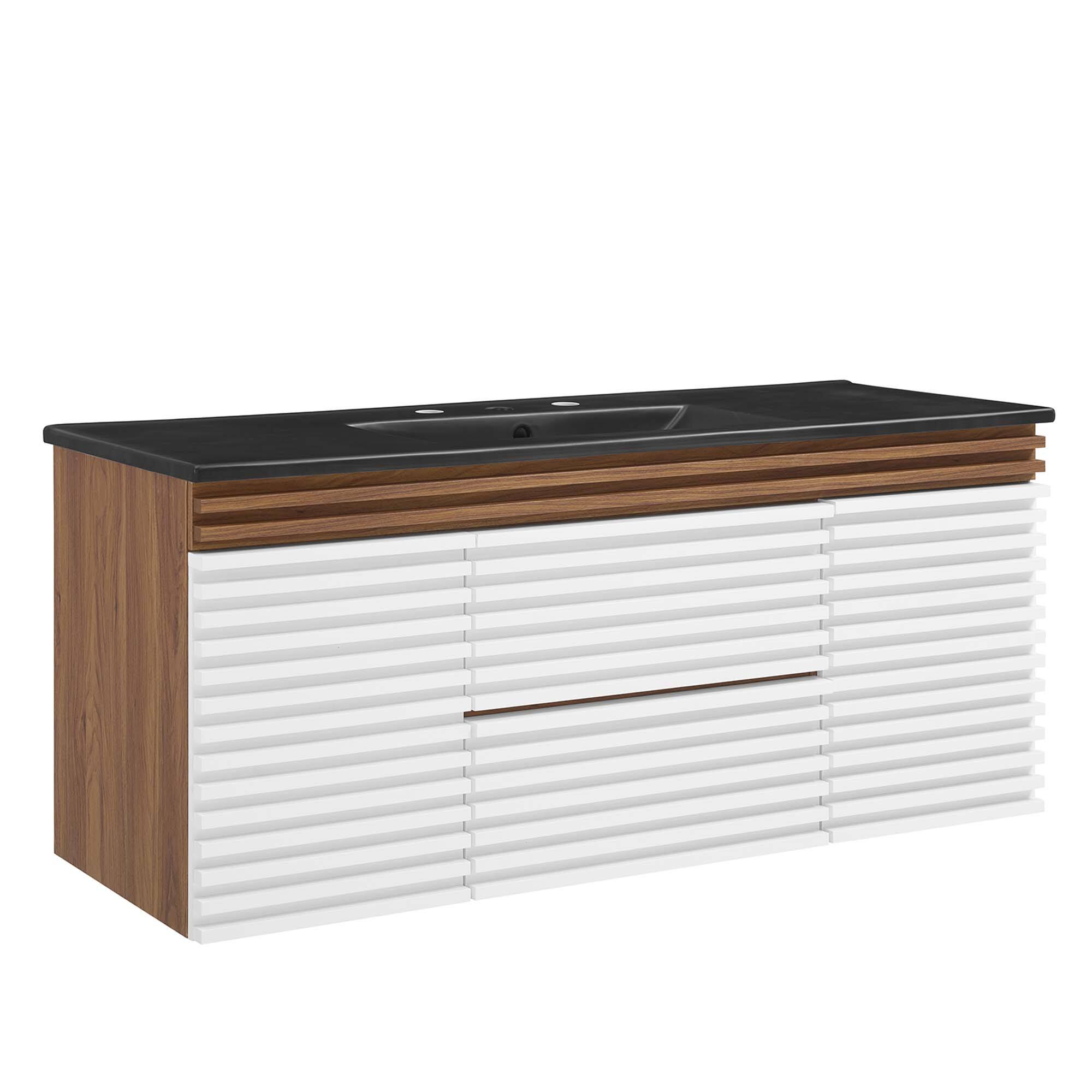 White Walnut Black