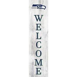 Fan Creations - Seattle Seahawks 48'' Welcome Leaner - Multicolor