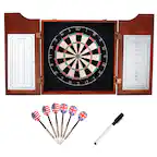 The text on the dartboard is:
"VS CRICKET
10 20 19 17 16 15 14 13 RL T D 3 3B
Use dry erase marker only"