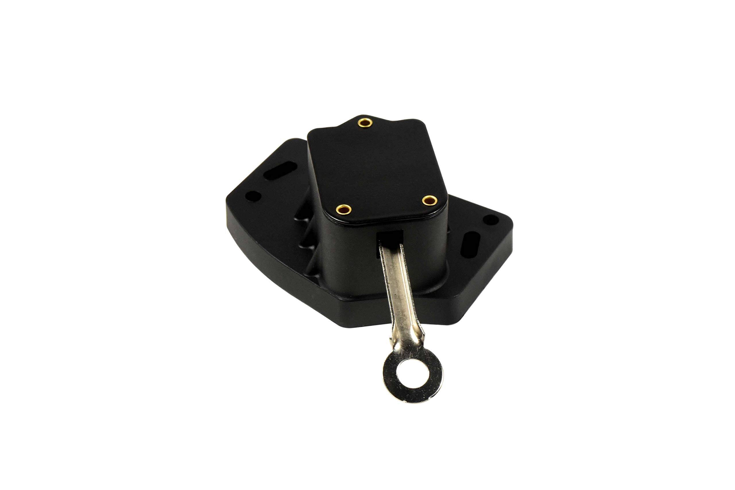 Alt View 2. HQRP - Pedestal Sump Float Switch with Metal Arm - UL Listed - for Superior 99100, Everbilt, Wayne, Craftsman - black.
