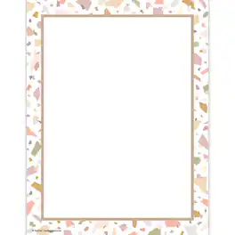 Teacher Created Resources - Terrazzo Tones Computer Paper 50 Sheets