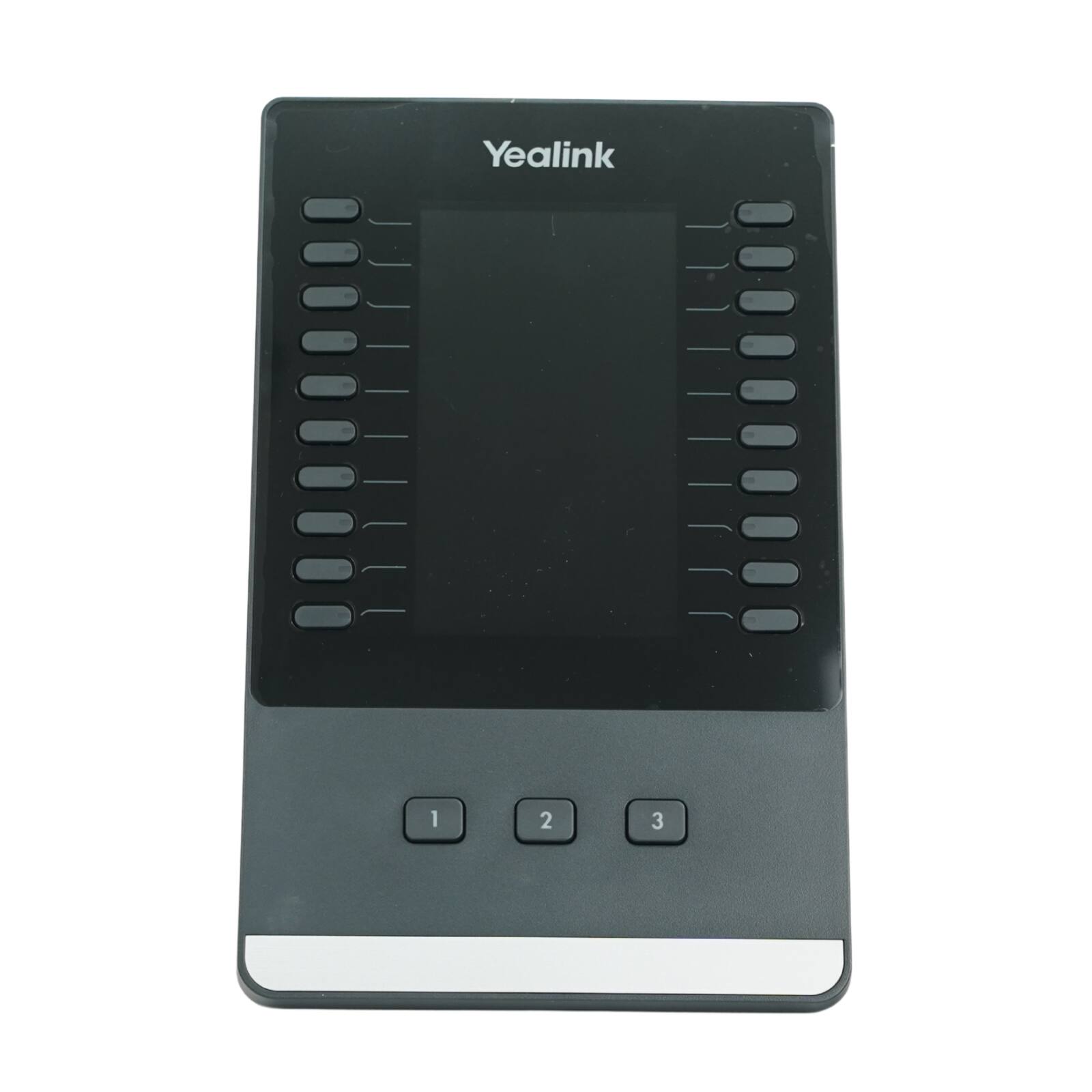 Alt View 1. Yealink - EXP50 Color-Screen Expansion Module - 4.3" LCD 60 Keys BLF/DSS for Yealink T5 Series IP Phones - Black.