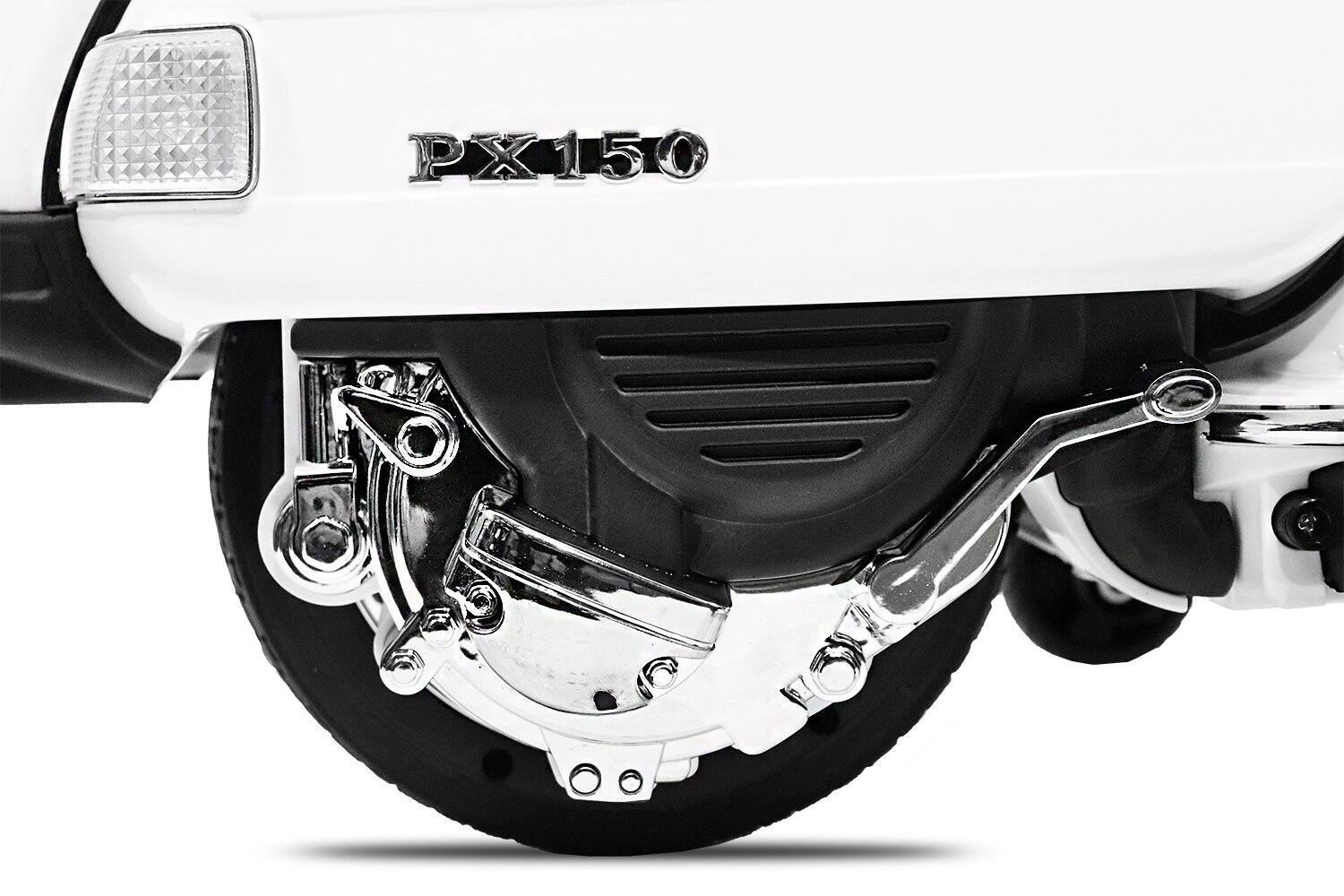 Alt View 2. Best Ride On Cars - Vespa scooter 12V - White.