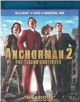 Anchorman 2: The Legend Continues - BLU-RAY