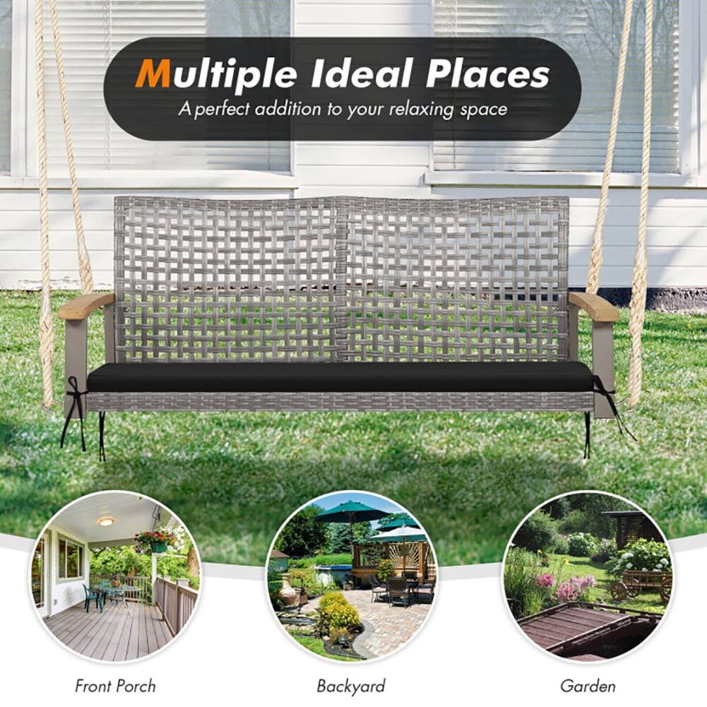 Multiple Ideal Places  
A perfect addition to your relaxing space  

Front Porch  
Backyard  
Garden