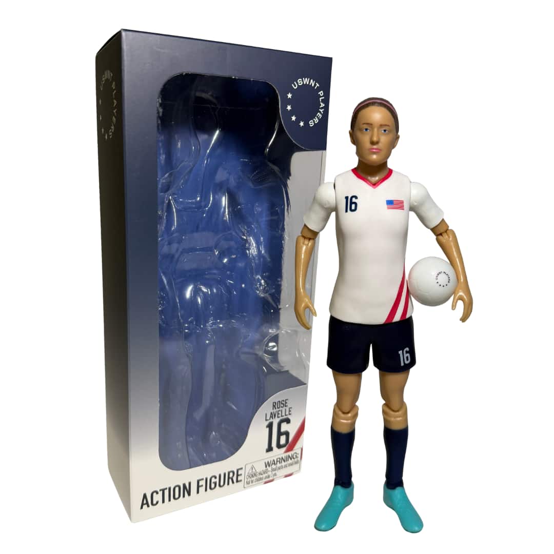 Banbo Toys - SOCKERS USWNT Rose Lavelle 8" Collectible Soccer Action Figure