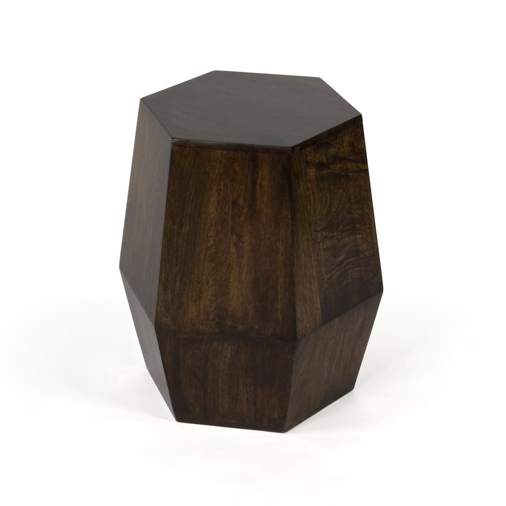 Alt View 2. Butler Specialty - Gulchatai Wood Finish Side Table - Dark Brown.