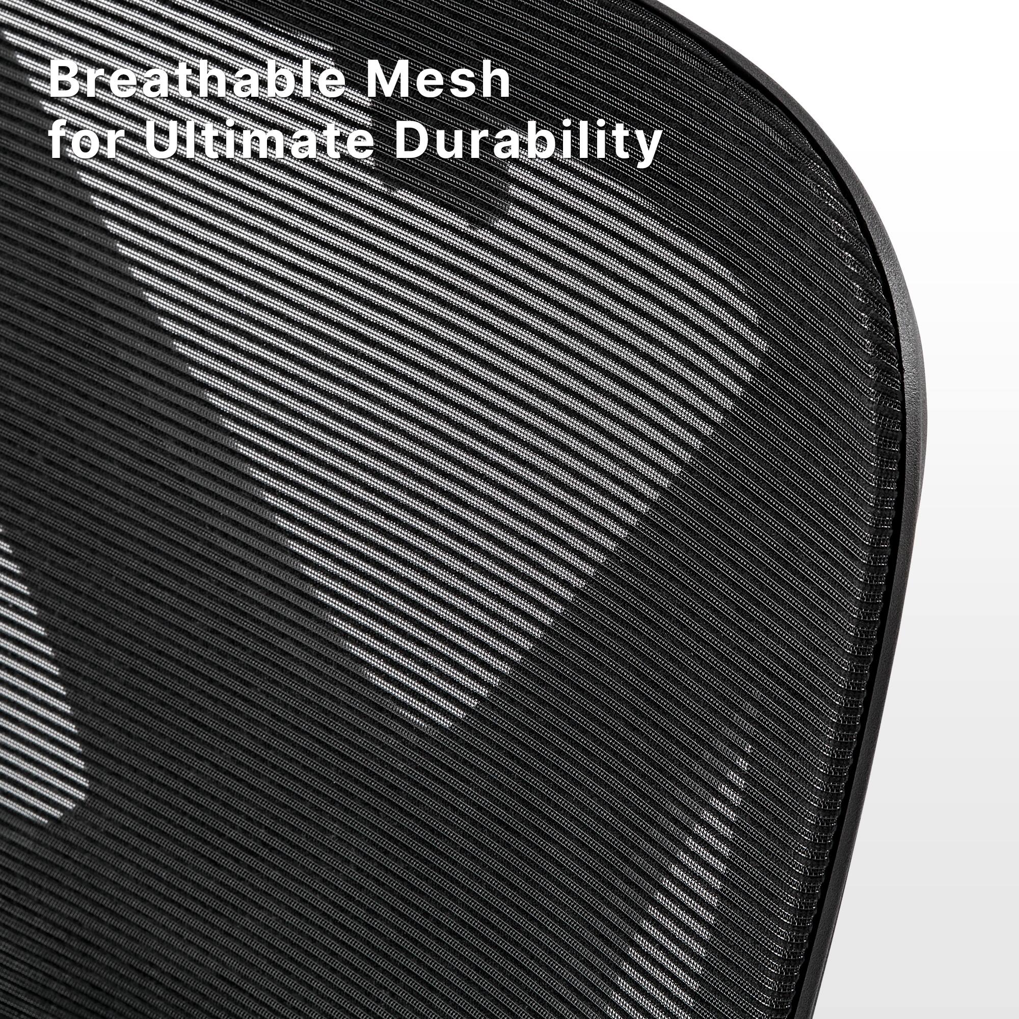 Breathable Mesh for Ultimate Durability