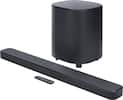 Front. JBL - BAR500MK2 5.1 Soundbar with Dolby Atmos and Wireless Subwoofer - Black.