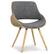 Angle. Simpli Home - Malden Bentwood Dining Chair with Wood Back - Grey.