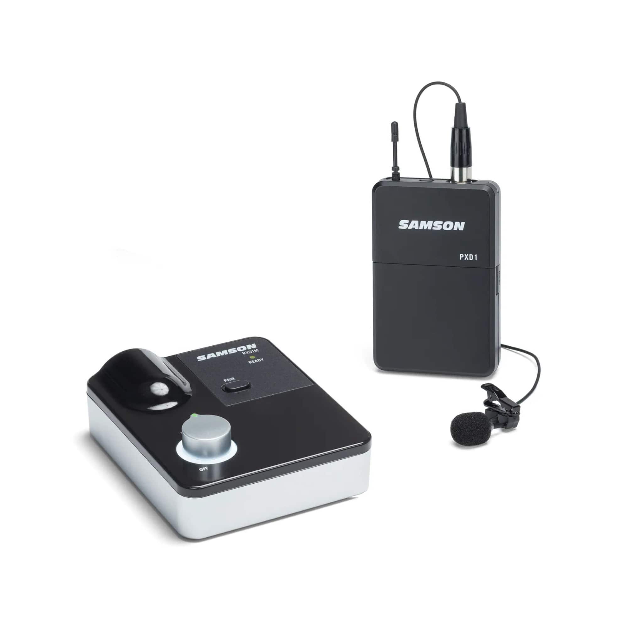 Samson - XPDm 2.4 GHz Lavalier Digital Wireless System with Tabletop Receiver