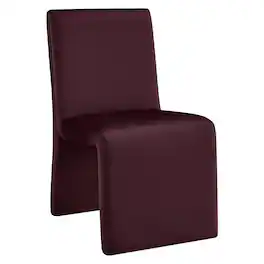 Emory Upholstered Performance Velvet Dining Side Chair by Modway - Purple