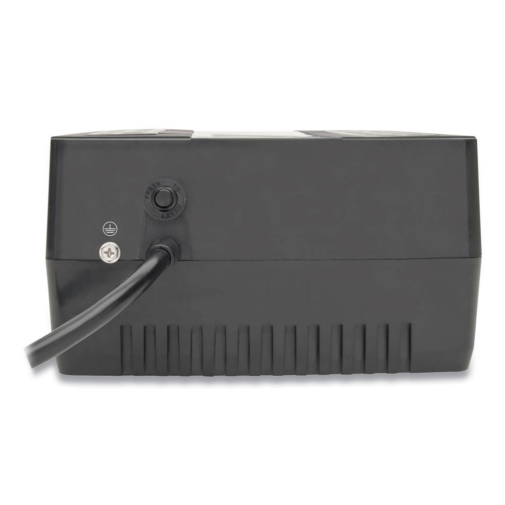 Alt View 1. Tripp Lite - Tripp Lite AVR750U AVR Series 750 VA 420 J Ultra-Compact 12-Outlet Line-Interactive UPS - Black.