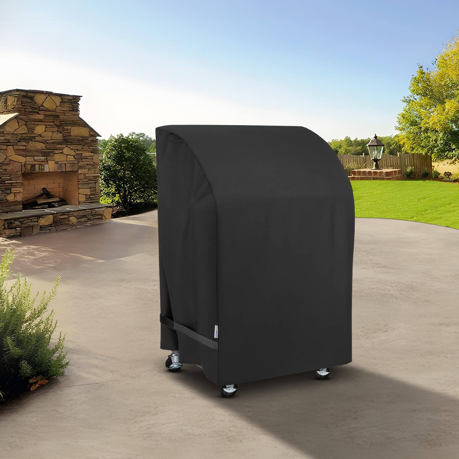 Alt View 6. Fabibe - 2 Burner Gas Grill Cover 32 Inch Heavy Duty Waterproof Small Bbq Grilling Compatible For Weber Char-broil Nexgrill An... - Genesis II - 58”.