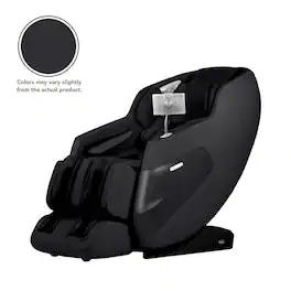 Titan - 3D Tesoro Zero Gravity Massage Chair with Full Body Shiatsu - Black