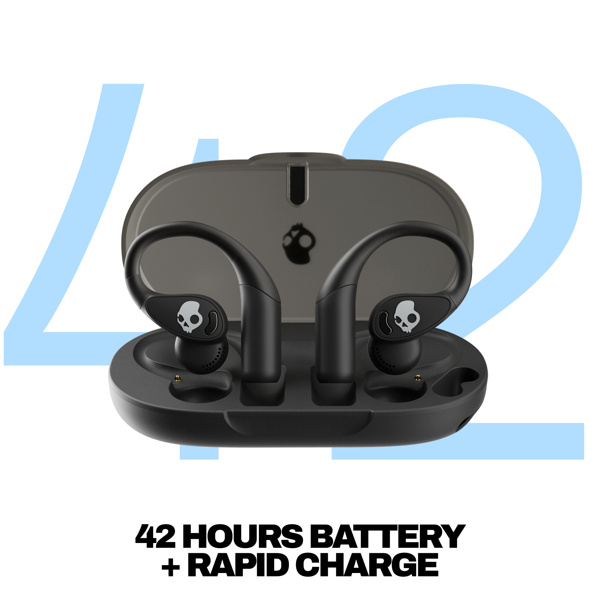 Skullcandy Push 540 Open Ear True Wireless Bluetooth Open Earbuds