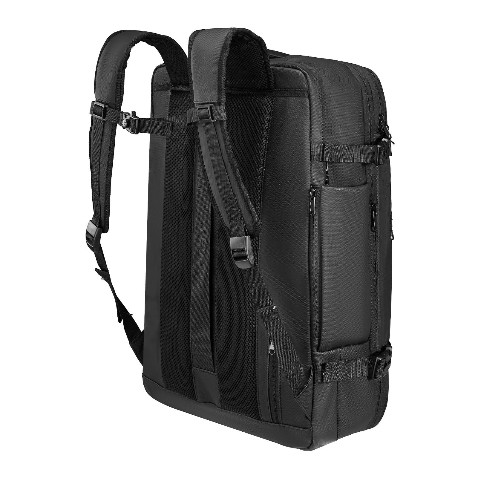 Alt View 5. VEVOR - Vacuum Travel Backpack, 80L, Expandable Vacuum Seal Compression Travel Backpack with Pump, with TSA-Approved Lock - Black.