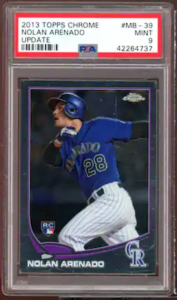2013 TOPPS CHROME #MB - 39 - 39 NOLAN ARENADO MINT UPDATE 9 PA 42264737 epps Chrome LAPADO 28 RC NOLAN ARENADO