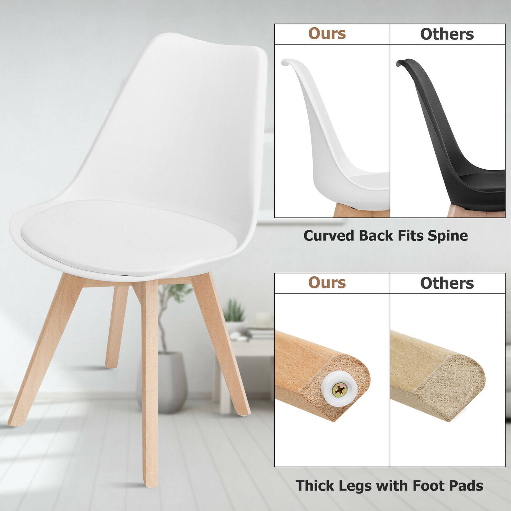 Ours Others Curved Back Fits Spine Ours Others Thick Legs with Foot Pads