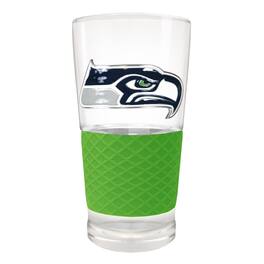 Great American Products - Seattle Seahawks 22oz. Pilsner Glass with Silicone Grip - Green