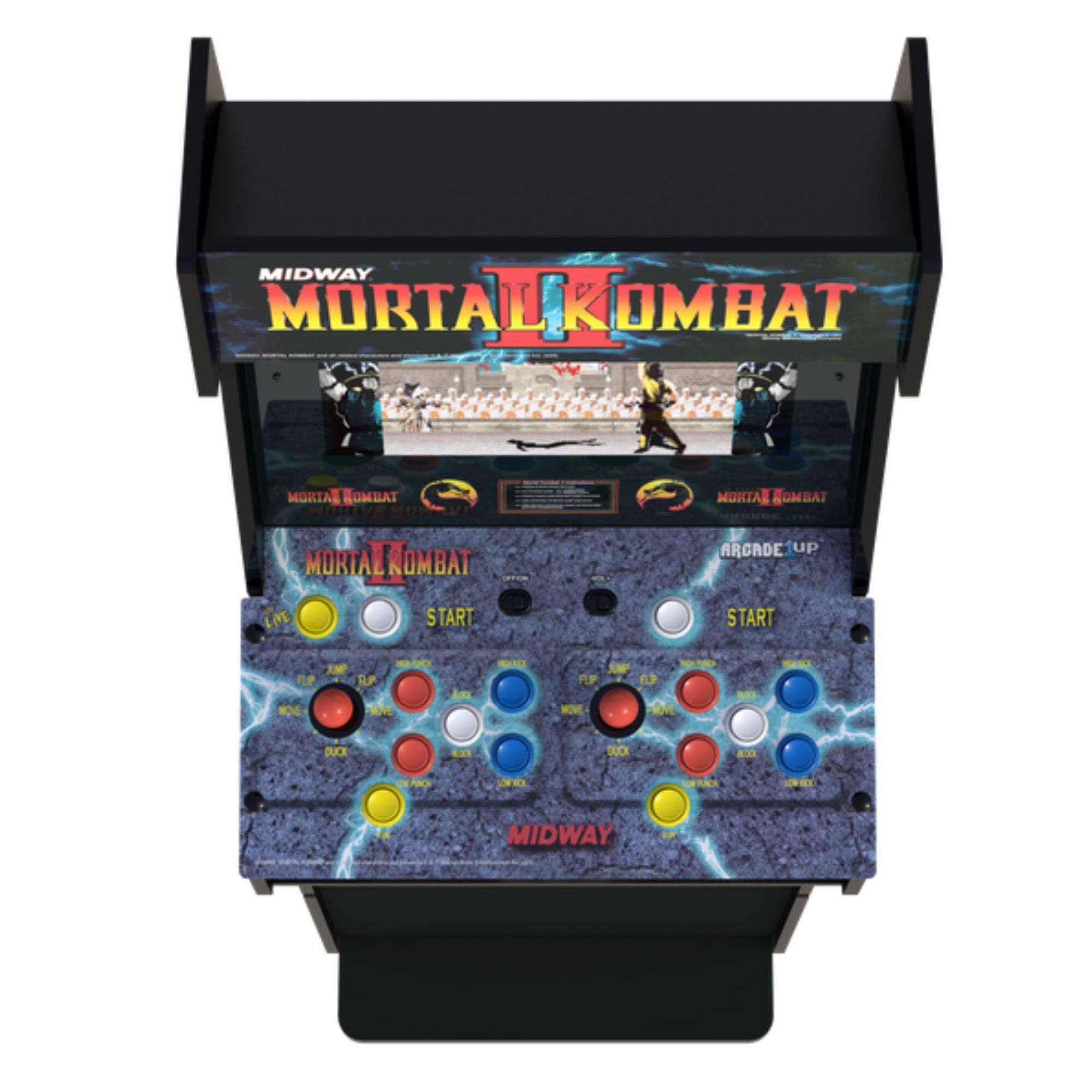 MIDWAY MORTAL KOMBAT

MORTAL KOMBAT

MORTAINOMBAT OFFION

ARCADE UP

START

START

10:00 AMP FLP P.P.P XXXX MOVE MOVE

10 JUMP FLIP FLIP BAX MOVE MOVE

10.00

DUCK

BLOCK

DUCK

800

NANO

DOWHO

LOVICE

la

MIDWAY