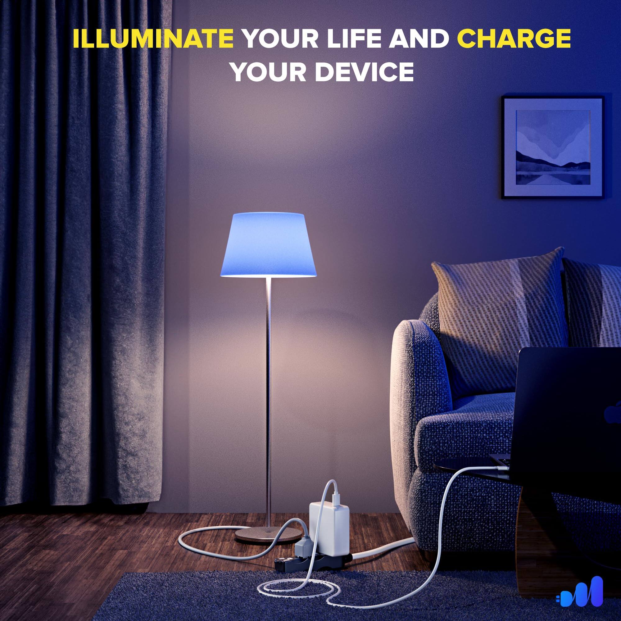 ILLUMINATE YOUR LIFE AND CHARGE YOUR DEVICE