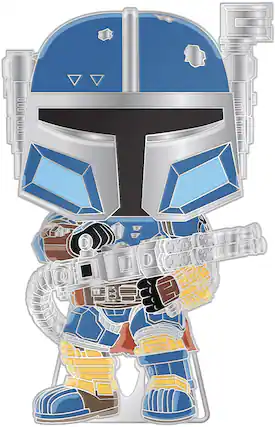 Front. Funko - FUNKO POP! PINS STAR WARS: HEAVY ARMOR MANDO - COLLECTIBLES - Multicolor.