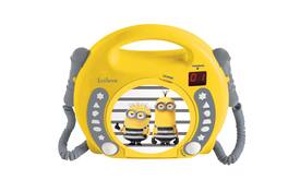 Lexibook - Minions The Portable CD Player with 2 Sing Along Microphones
