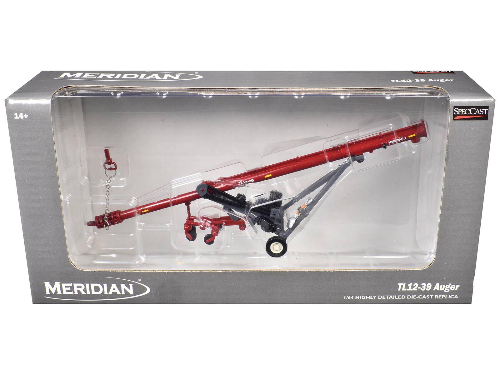 MERIDIAN  
TL12-39 Auger  
14+  
SPECCAST  
TL12-39 Auger 1/64 HIGHLY DETAILED DIE-CAST REPLICA