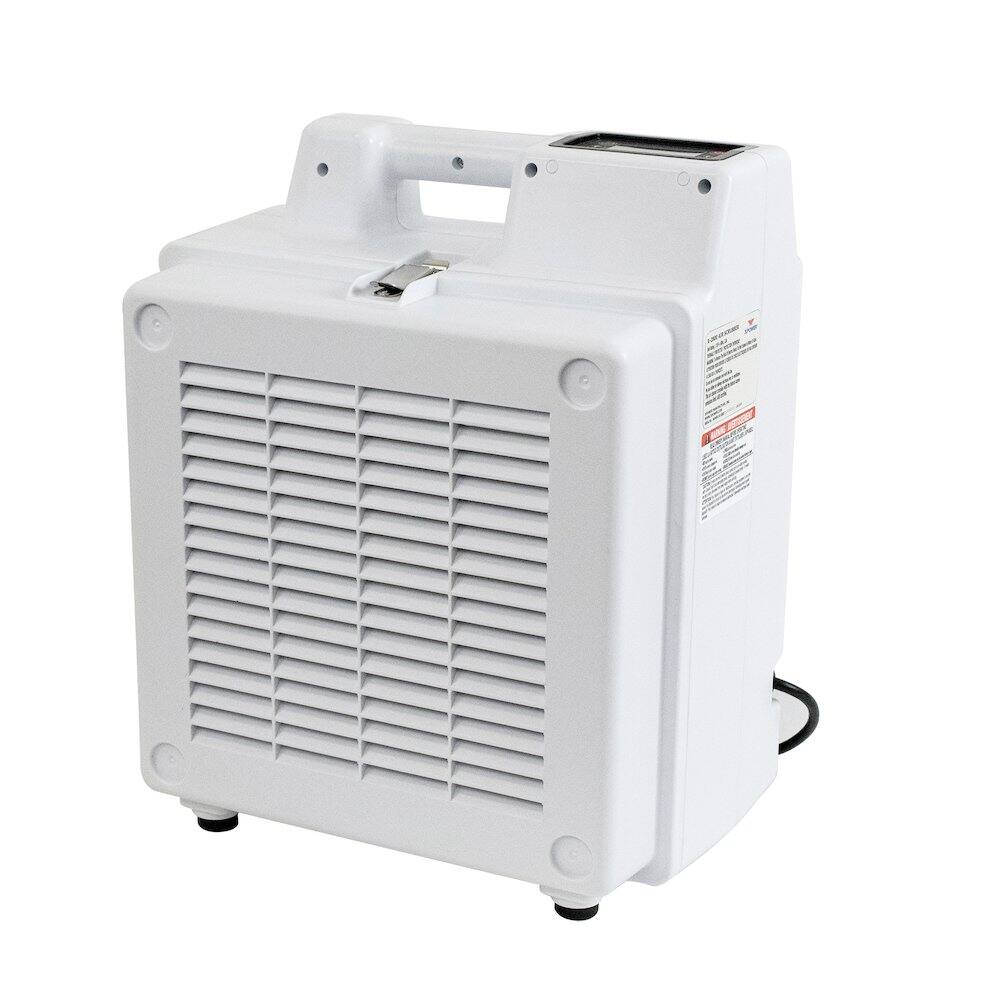Back. XPOWER - 4 Stage Filtration HEPA Purifier System with PM2.5 Air Quality Sensor - White.