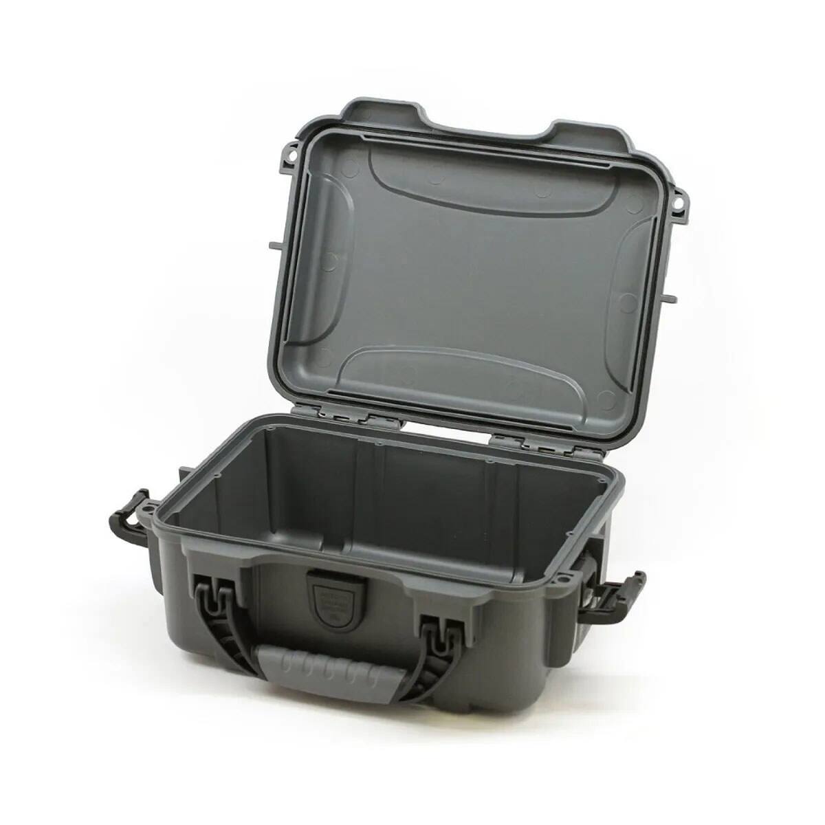 Alt View 3. NANUK - Nanuk Small Series 904 Lightweight NK-7 Resin Waterproof Protective Case for Mirrorless Camera or 2-Way Radio, Graphite.