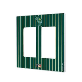 Keyscaper - Athletics 1988 Cooperstown Pinstripe Double Rocker Light Switch Plate - Multicolor