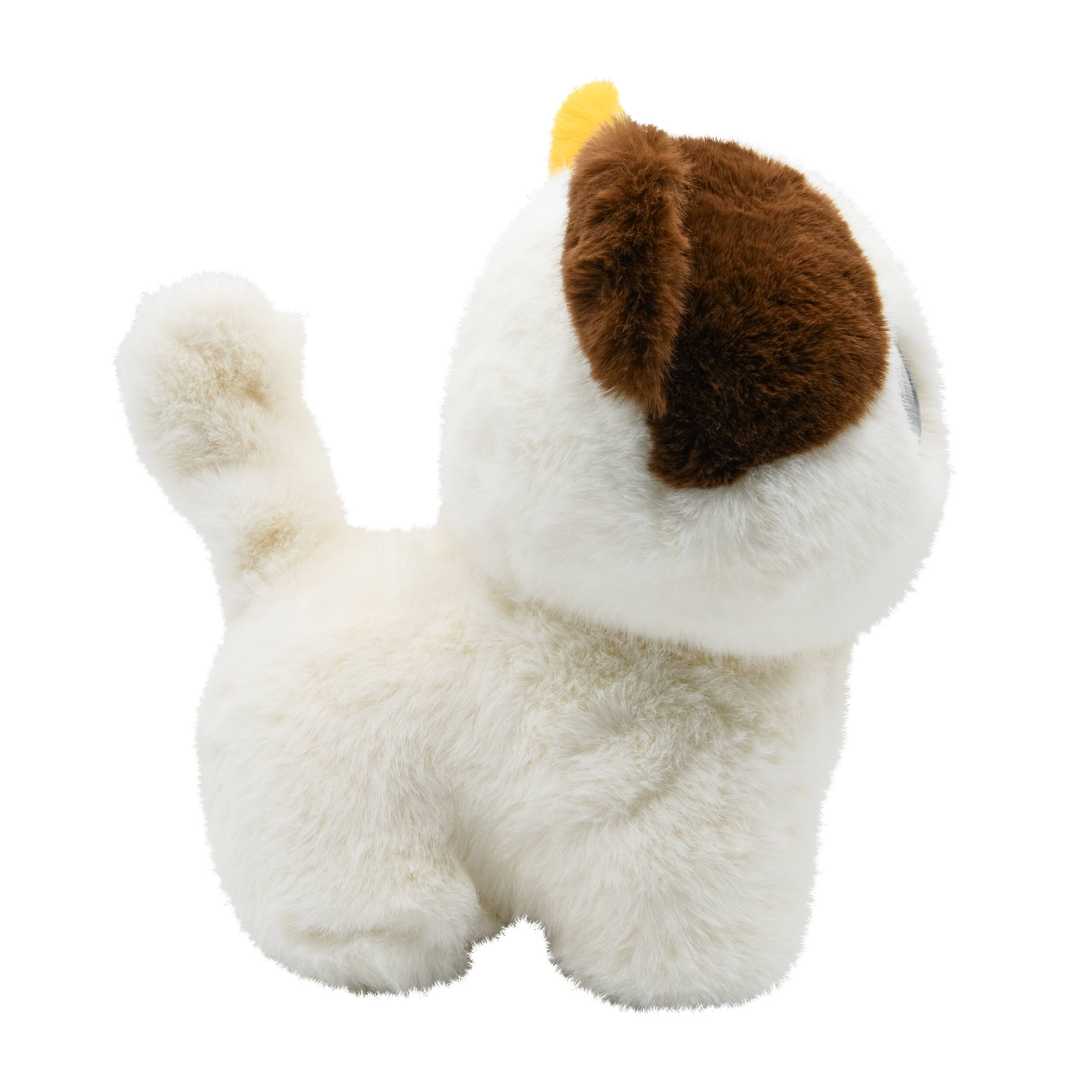 Alt View 1. Contixo - AI Pixie-Paw Smart Interactive Plush Cat – AI Companion Stuffed Toy with Voice, Expressive Eyes & Touch-Activated Play - White.