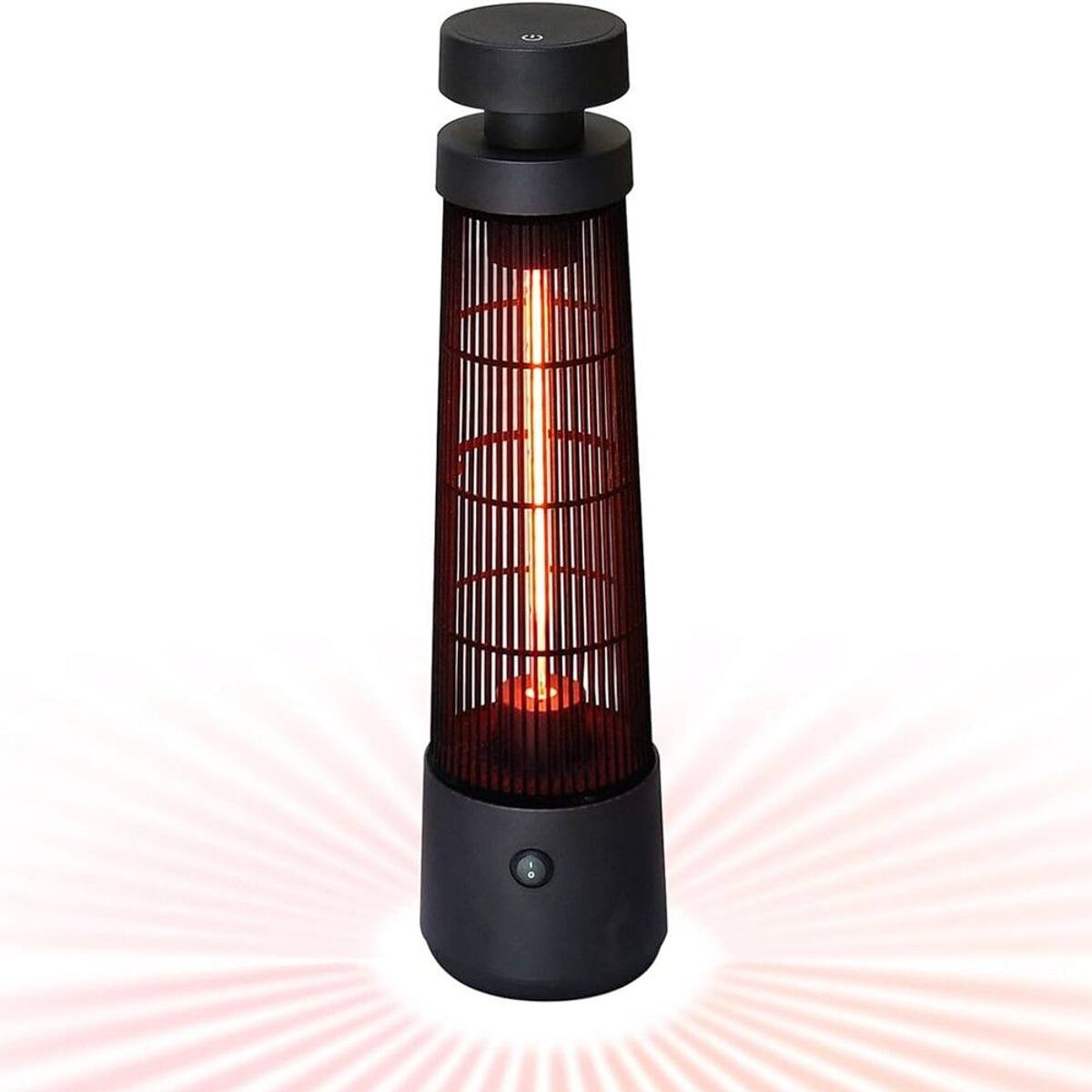 Loheer Freestanding Outdoor Electric Heater, 1200W Infrared Patio ...