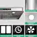 SS430 Stainless Steel
2 Adjustable 3W LED Lights
Gesture Sensing Points
1-15 Minutes Delayed Shut-off
4-Speed Suction Power Adjustment