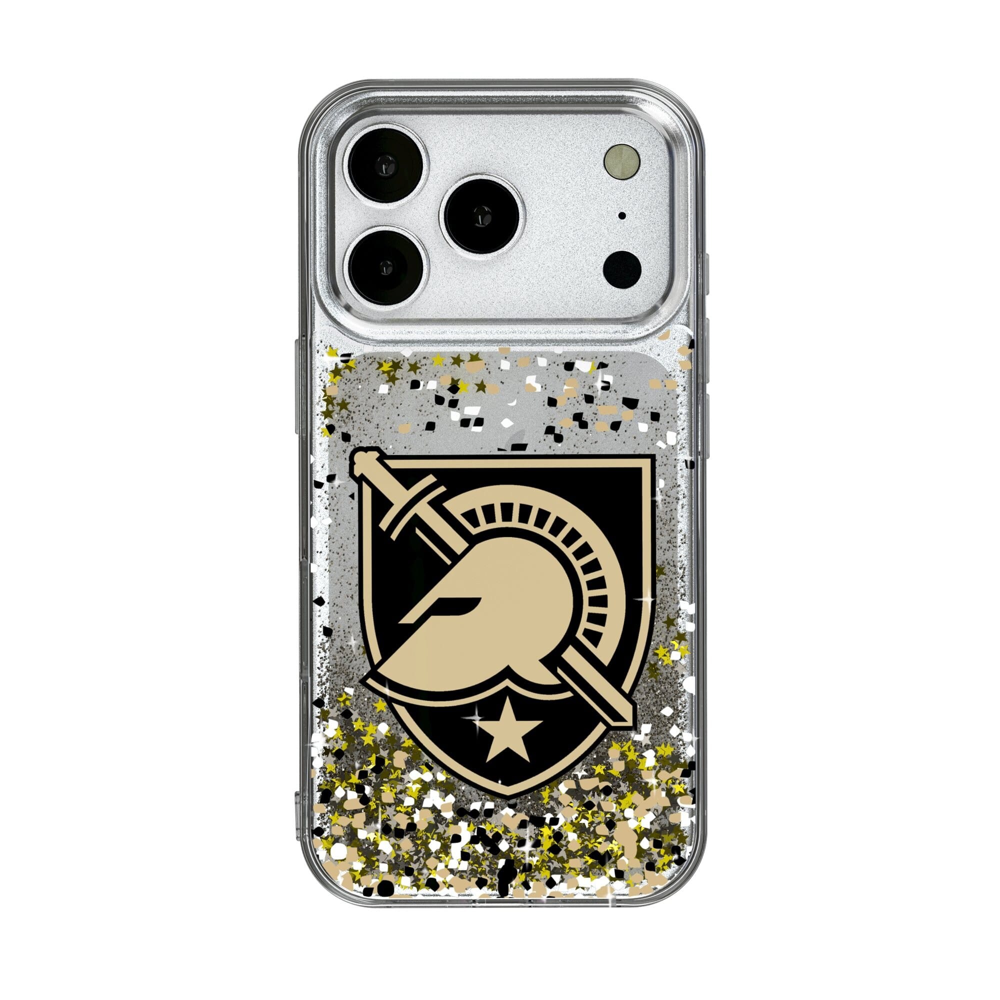 Keyscaper - NCAA - Army Black Knights iPhone Glitter Confetti Design Case - 17 Pro Max - Multicolor price history on PriceWatchPro