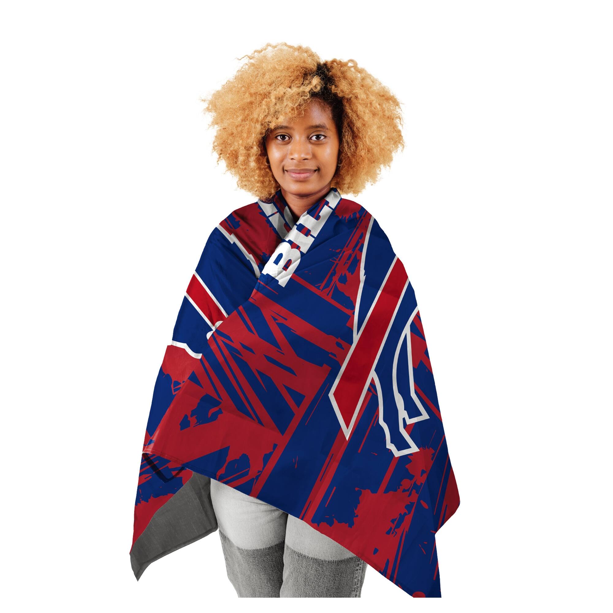 Alt View 2. Pegasus - Buffalo Bills 54" x 70" Wearable Hero Cape - Multicolor.