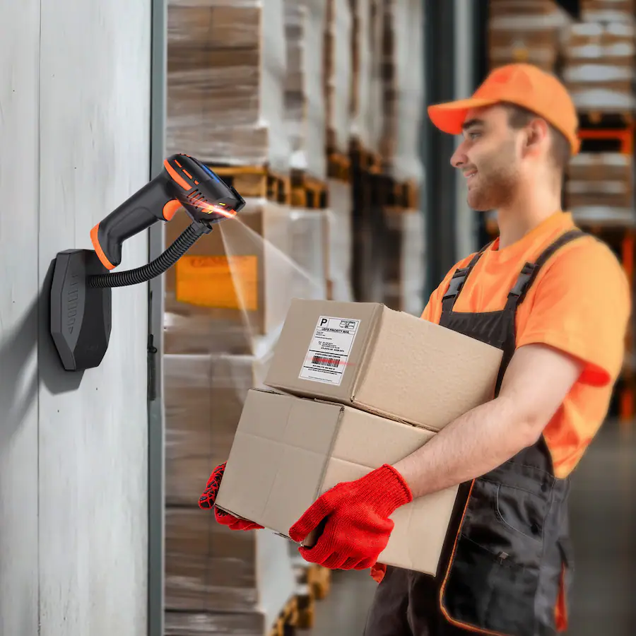 Tera D6100 Pro 2D Wireless Barcode Scanner with Stand D6100 - Best Buy