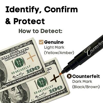 Identify, Confirm & Protect

How to Detect:

Genuine Light Mark (Yellow/Amber)

Counterfeit Dark Mark (Black/Brown)

KB 88145515F

KB 88145515F