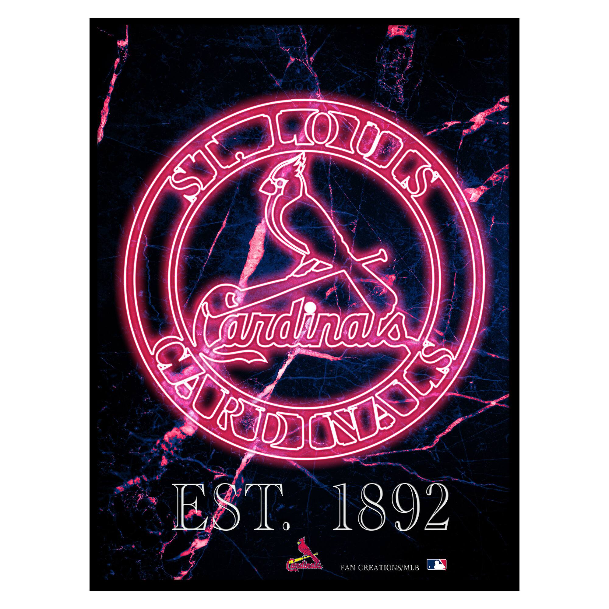 Black 12'' x 16'' Framed Circle Logo Print