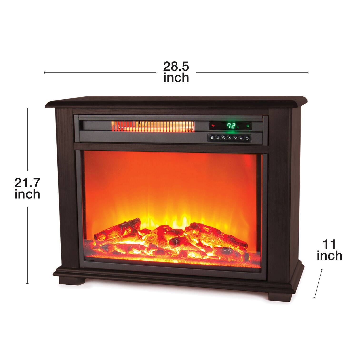 The text on the image reads: "28.5 inch 72 21.7 inch 11 inch".