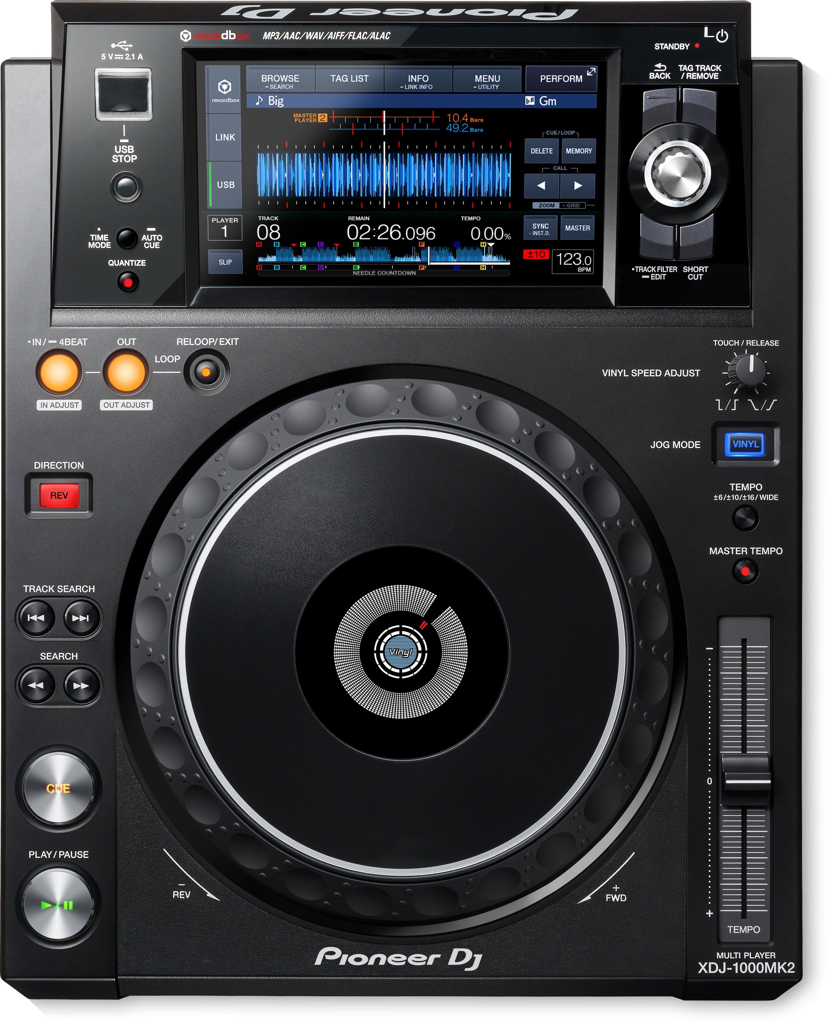 Pioneer DJ CDJ 3000X DJ Player with 10.1 inch Glass Touchscreen
