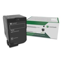Lexmark - 74C00KG 74C00KG 3,000 Page-Yield Return Program Toner - Black