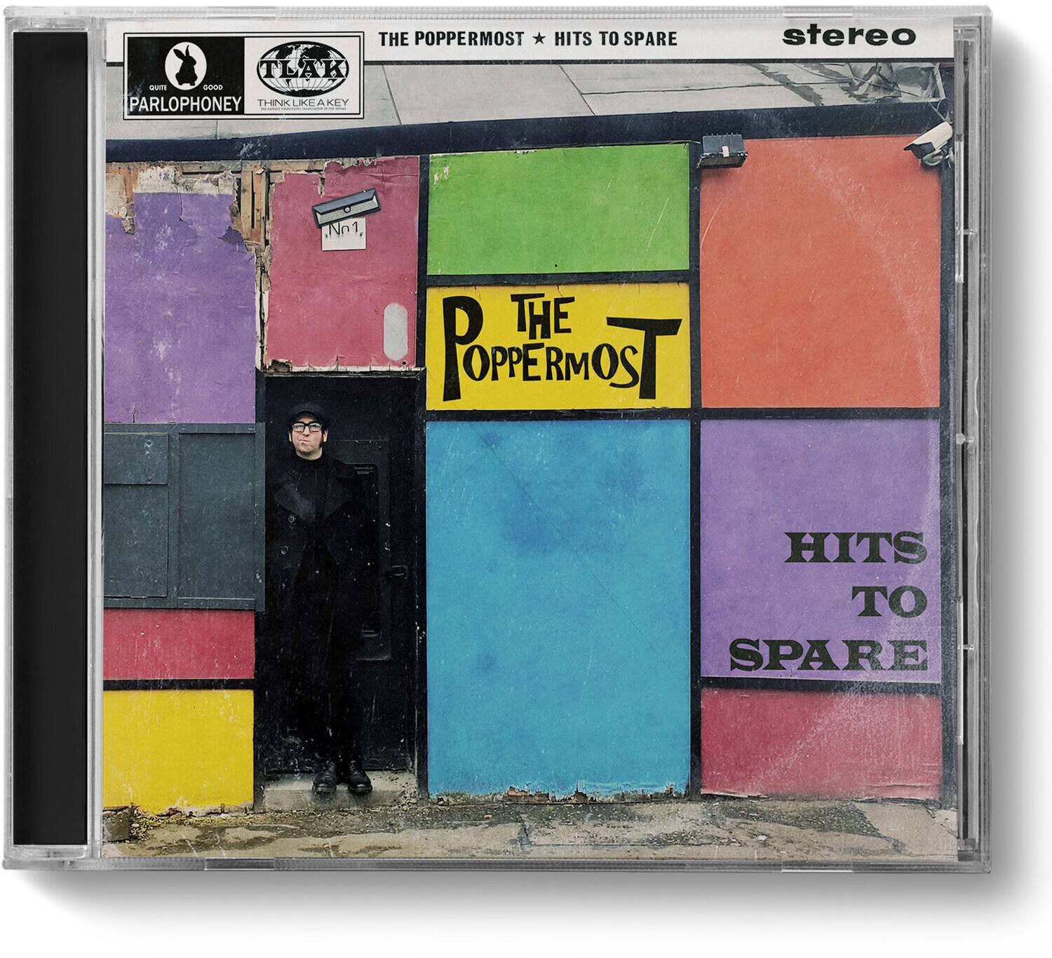 THE POPPERMOST  
HITS TO SPARE  

stereo  

PARLOPHONEY  
TLAK  
THINK LIKE A KEY  

THE POPPERMOST  
HITS TO SPARE