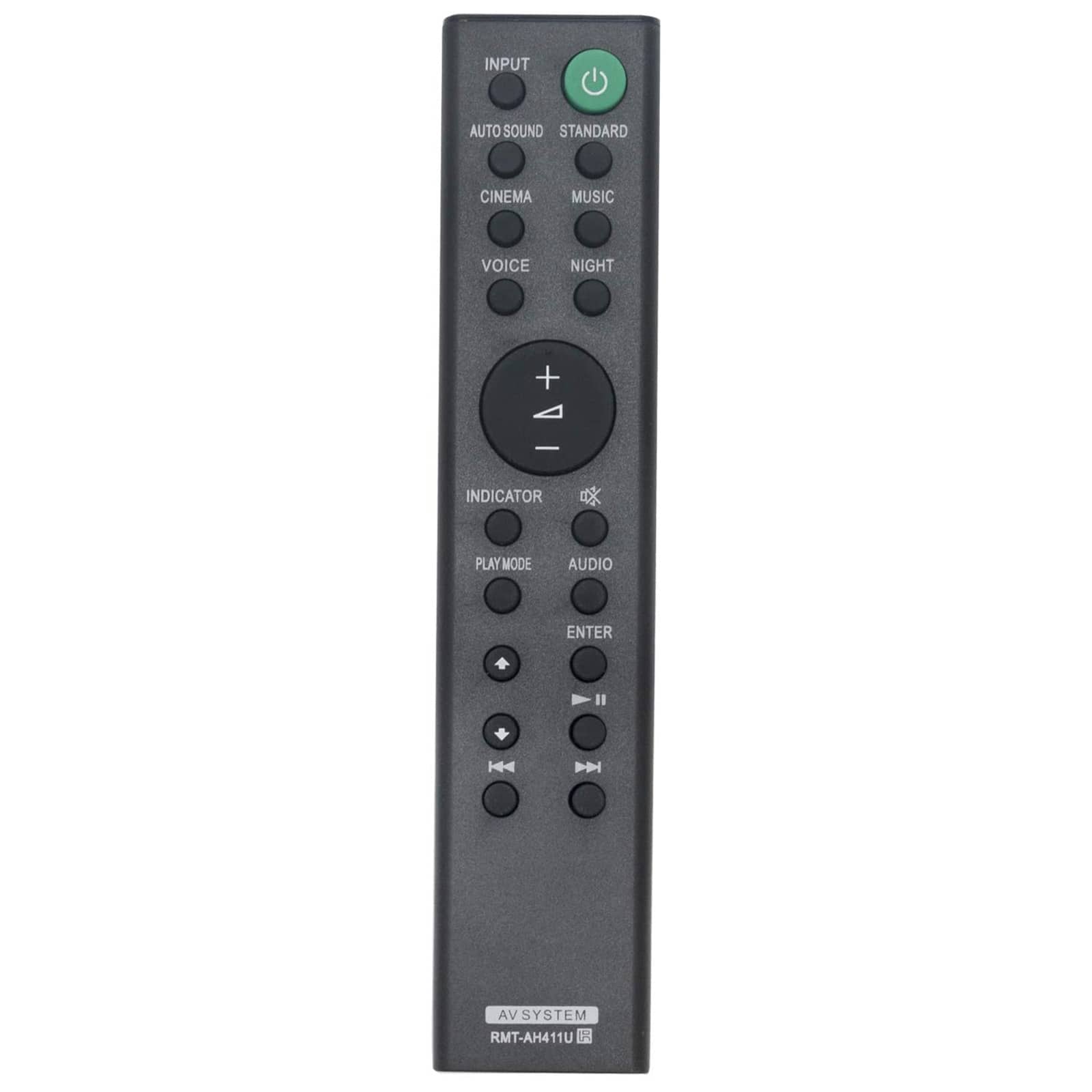 VINABTY - New RMT-AH411U Replaced Remote Fits for Sony Sound Bar HT-S100F HTS100F HT-S100F HT-SF200 HT-S100F HT-SF150 HTS100F - Black