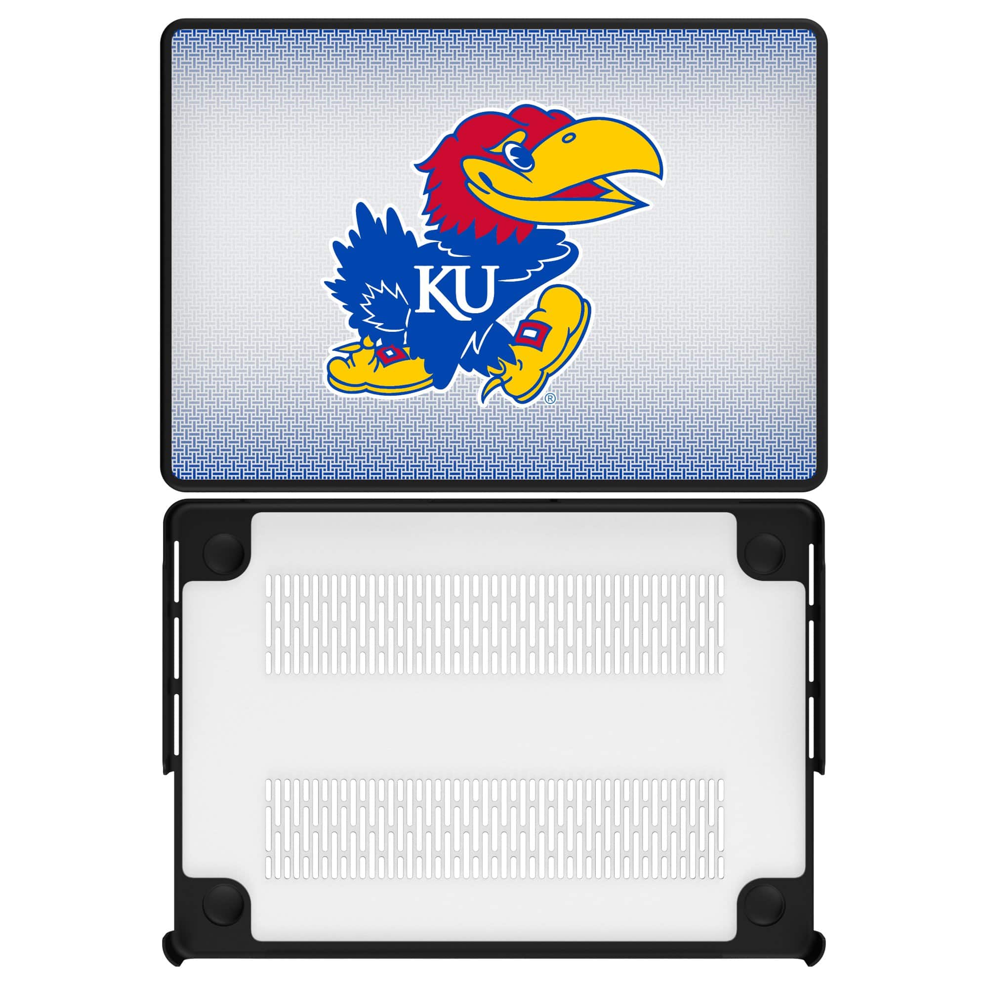 Keyscaper - Kansas Jayhawks Linen MacBook Case - Air 15 in - Multicolor