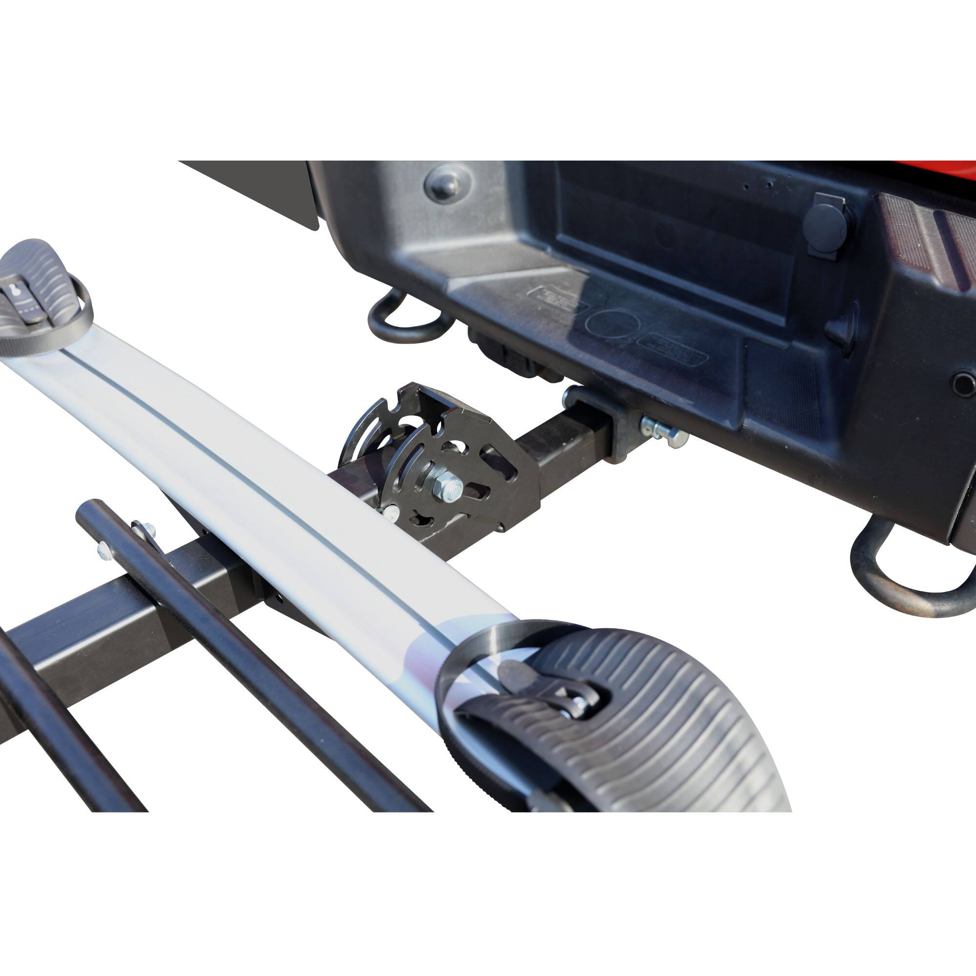 Back. Young Electric - Young Electric Bike Rack with 2-Inch Receiver Anti-Wobble & Scratch-Resistant - Black.